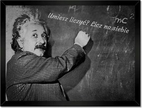 Poszterek keretben 40x30 Einstein Tudsz számolni?