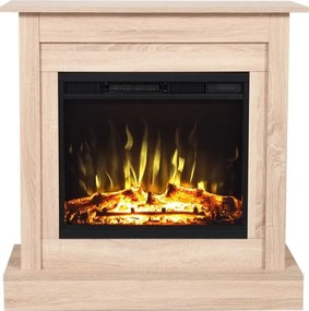 Elektromos kandalló Aflamo Vigo Light Oak