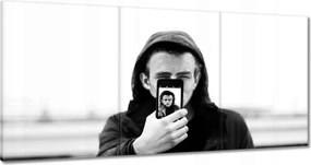 Vászonkép 180x90 Selfie James Dean Kapucni