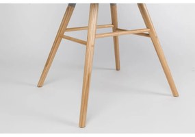 Világosszürke étkezőszék szett 2 db-os Albert – Zuiver