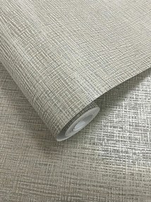 Holden Decor Essence Brocade krém fémhatású szövet hatású vlies tapéta – 66292