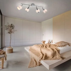 Leuchten Direkt 15374-17 - Spotlámpa ACCOR 4xE14/25W/230V