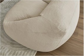 Bézs műszőrme babzsákfotel Lilibet – Bobochic Paris