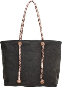 Fekete dizájnos strandtáska „Atlantic”