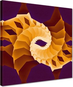 Festmények 30x30 Forgó geometria