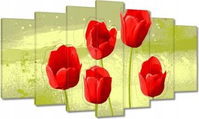 Festmények 140x80 Pipacsok Absztrakt