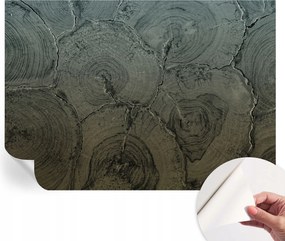 Öntapadós tapéta Divatos 3D fali ragasztóval Fa tégelyek 312x219 cm