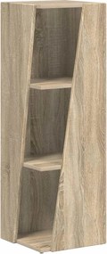 vidaXL Oldalsó polc Sonoma tölgy 33 x 32 x 100,5 cm Faanyag
