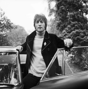 Fotográfia John Lennon at Germany, around 1966