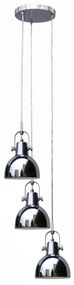 ZUMA LINE TS-140123P-CH CANDE Többágú Függesztett Lámpa Króm E27 IP20
