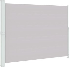 vidaXL szürke behúzható oldalsó terasznapellenző 220 x 300 cm