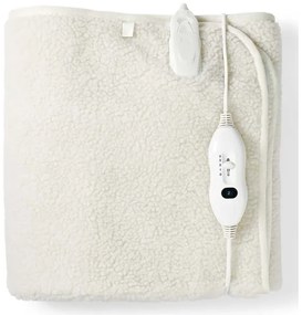 Nedis PEBL120CWT1 - Elektromos fűthető takaró 60W/230V 150x80 cm gyapjú