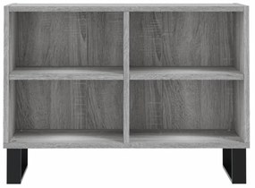 szürke sonoma színű szerelt fa TV-szekrény 69,5 x 30 x 50 cm