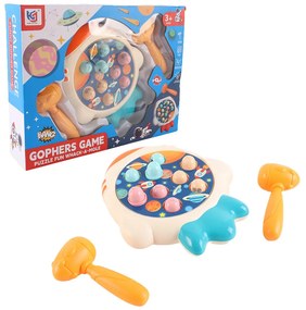 Bolygó hajsza ügyességi társasjáték kalapácsokkal Whack-A-Mole