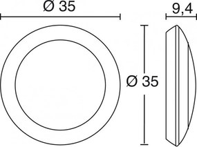 Novolux PIRO 559C-G31X1A-01 Süllyesztett mennyezeti lámpa 1x11W/GX53 1300LM IP66