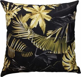 Dekorációs Párnahuzat 40x40 arany levelek