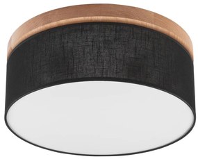 Brilagi - LED mennyezeti lámpa BELLADONNA 2xE27/15W/230V, 40 cm, fekete/dub