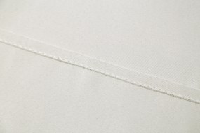 Fehér-krémszínű OXFORD függöny 140x270 cm Felfüggesztés: Hullámos sínszalag
