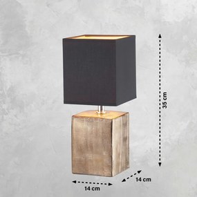 Fischer&Honsel Ouro 50668 Asztali lámpa 1x25W/E14 IP20