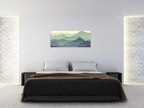 Kép - Forest Mountain (120x50 cm)