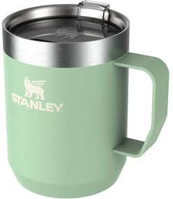 Zsályaszínű rozsdamentes acél termobögre 230 ml Stay-Hot Camp Mug Pistachio – Stanley