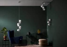 Kaspa CUMULUS 20757303 Fali Lámpa 3x9W/E14 IP20
