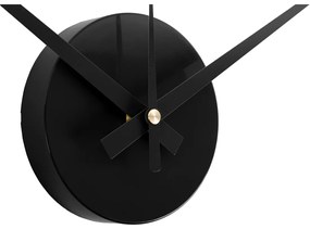 Karlsson 6001BK design öntapadó óra, fekete,átmérő 40 cm