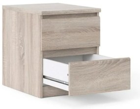 Simplicity II éjjeliszekrény, sötét barna