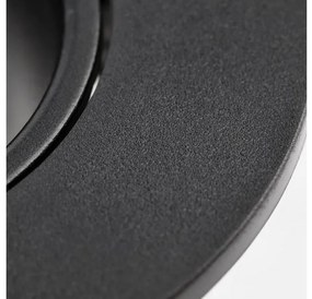 Lámpa Mennyezeti lámpatest LINTO, IP20, Ø90x29mm, kör, fekete