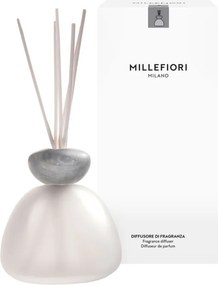 Millefiori Milano Marble Glass Frosted Grey aroma diffúzor 400 ml