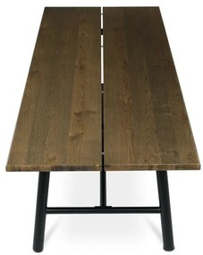 Étkezőasztal 220×90 cm, Dió Furnér. HT-T1822 WAL