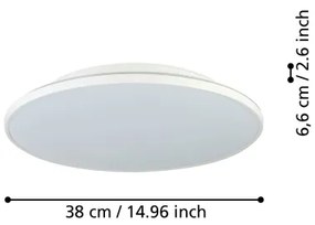 Eglo 99726 - LED Mennyezeti lámpa CRESPILLO LED/21W/230V átm. 38 cm
