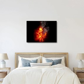 Kép - Rózsák a tűzben (70x50 cm)