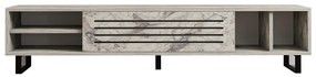 TV szekrény Safir - Freesia, Marble