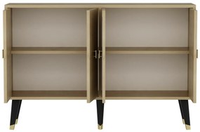 Ahart Sapphire Oak and Gold szekrény