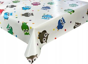 Cerata méteráru Abrosz Cerat Színes Baglyok Pöttyök 280x140 cm