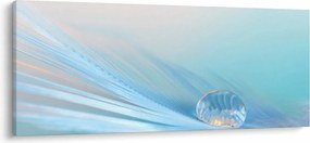 Kép - Kék csepp (120x50 cm)