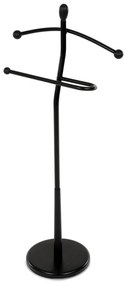 Szobainas fekete színben. Magasság 120 cm, tömör gumifa, súly 5 kg