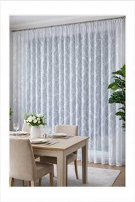 Kész függöny jacquard szalaggal vasalás nélkül lengyel függöny 200x220