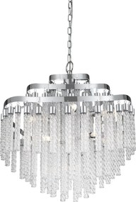 Quoizel glamour modern függeszték glacier peak csiszolt króm elsqzs-pcgp2820c