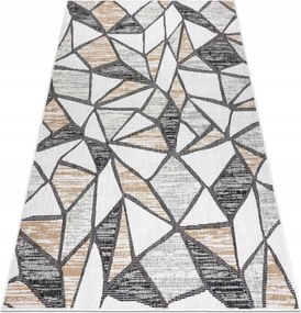 Juta Lapos Szövésű Szőnyeg 140x190 cm Mozaik #D156