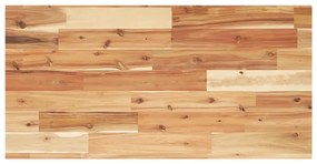 3 db olajbevonatú tömör akácfa függőpolc 100 x 40 x 2 cm