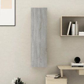 szürke sonoma színű fali TV-szekrény 30,5 x 30 x 110 cm