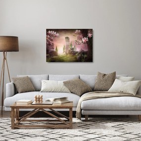 Kép - Az álmok birodalma (üvegen) (70x50 cm)