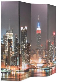 éjszakai New York mintás paraván 160 x 170 cm