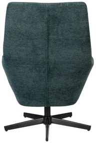 Sötétzöld fotel Bruno – White Label