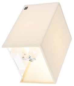 Rusztikus fali lámpa bézs - Vete