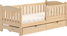 Alvins gyerekágy 90x180 fa, fiókokkal - fenyő