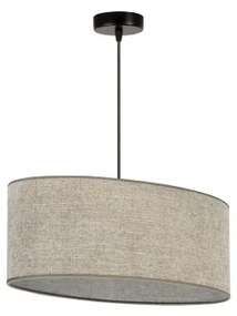 Duolla - Csillár zsinóron OVAL 1xE27/15W/230V barna