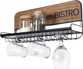 Konyhai polc fém fali pohártartó bögrék